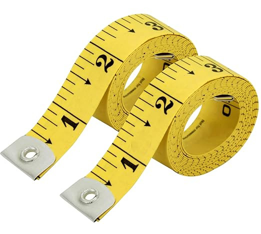Flexible Tape Measure Pack of 2, Accurate Dual Scale Standard & Metric Measurements Tape,Soft Mea... | Amazon (US)