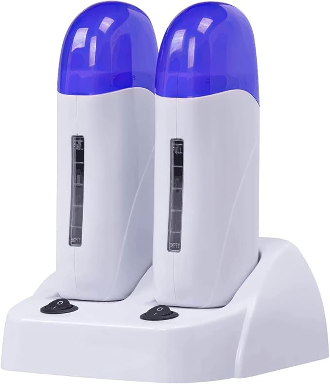Subay Roll on Wax Warmer Double Cartridges Warmers 110v for Women Men Body Waxing Coarse Hair Rem... | Amazon (US)