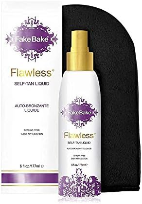 Fake Bake Flawless Self-Tanning Liquid | Streak-Free, Long-Lasting Sunless Natural Glow For All S... | Amazon (US)