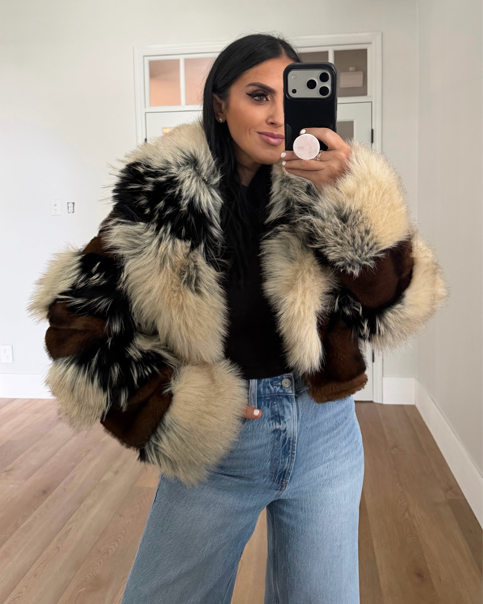 Akira faux fur coats