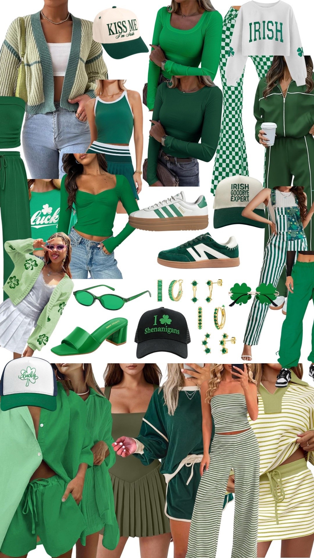 Trending St. Patrick’s Day outfits + accessories- Bar crawl, parade, going out outfit inspo! 

#LTKFestival #LTKSeasonal #LTKootd