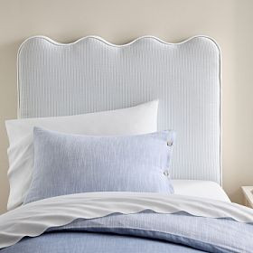 No Nails Millie Piped Smart™ Wall Mounted Headboard | Pottery Barn Teen