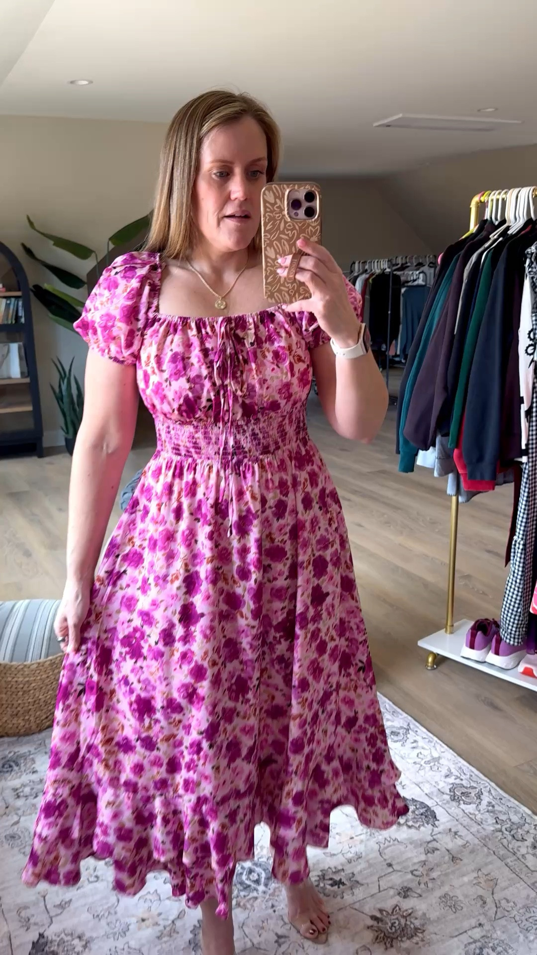 Love this dress for spring! Fits TTS. 

#LTKMidsize #LTKSeasonal #LTKOver40