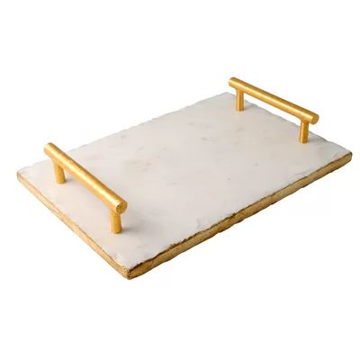 Old Hollywood Marble Serving Tray | Wayfair North America