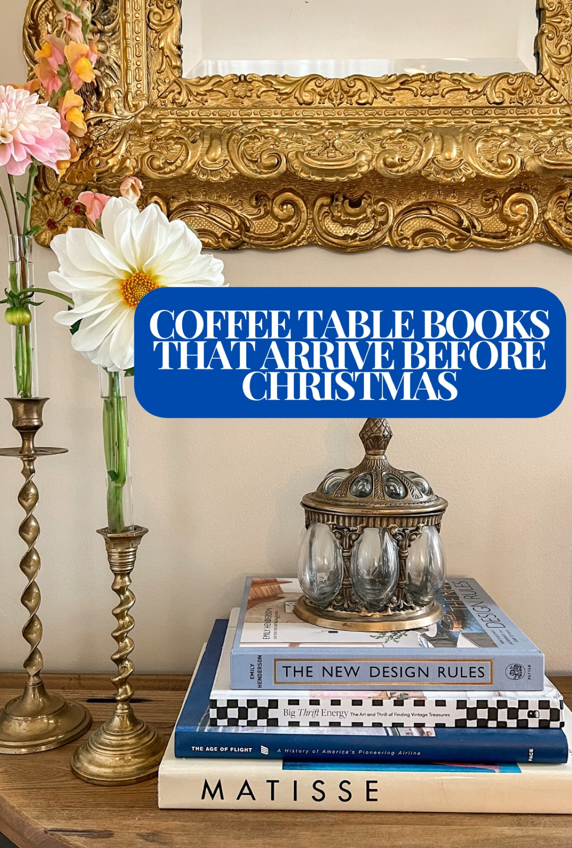 Coffee table books for the interior lovers in your life - and all arrive before Christmas! These are great options as gifts for others, or yourself 😉 

#LTKHome #LTKFindsUnder50 #LTKGiftGuide