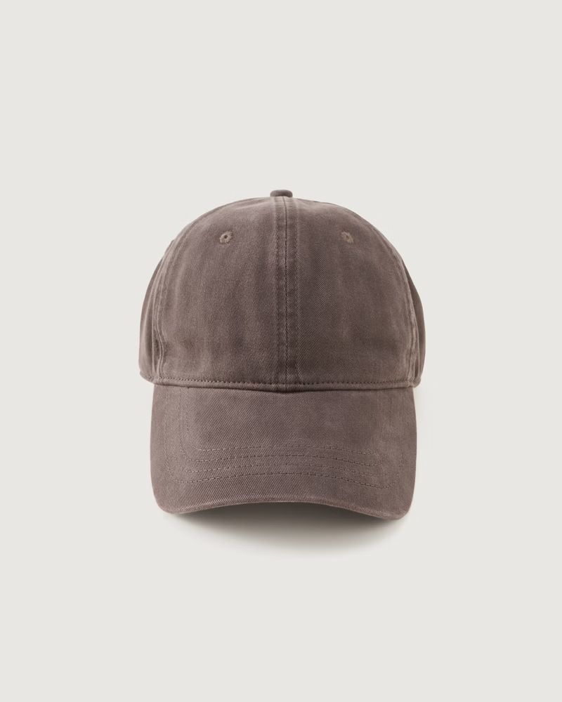 Women's Essential Baseball Hat | Women's | Abercrombie.com | Abercrombie & Fitch (US)