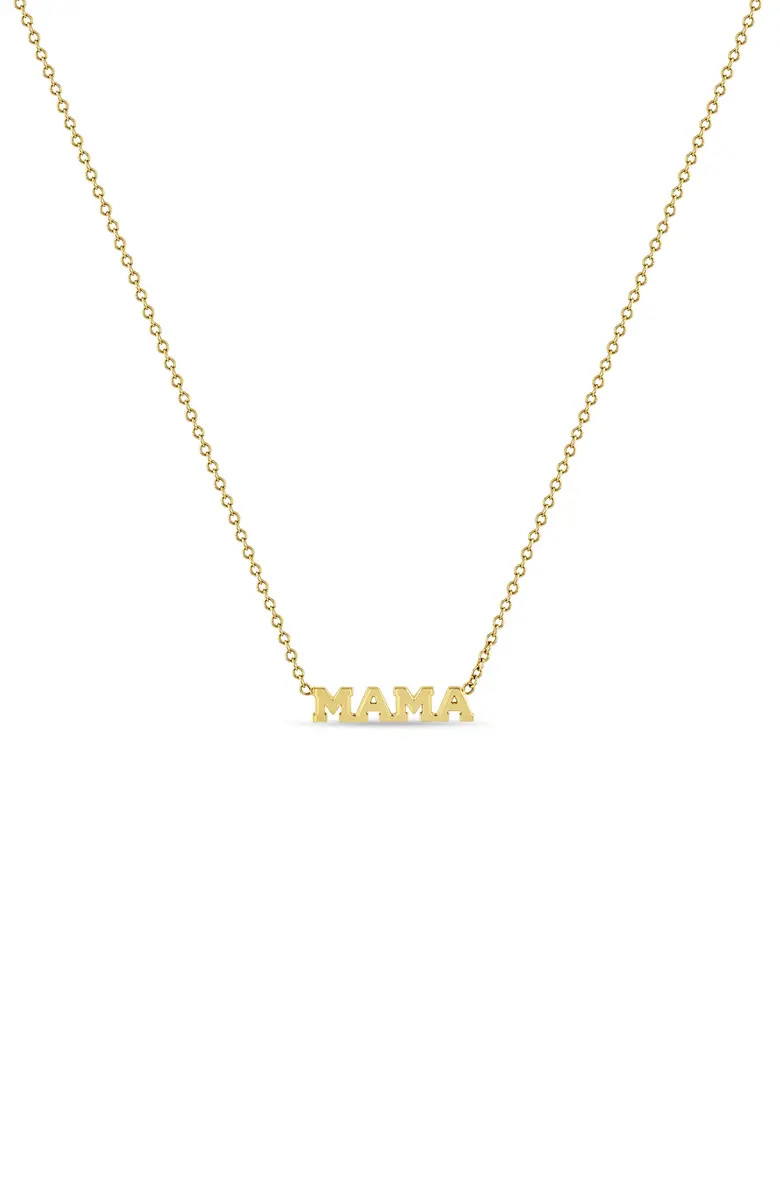 Itty Bitty Mama Pendant Necklace | Nordstrom