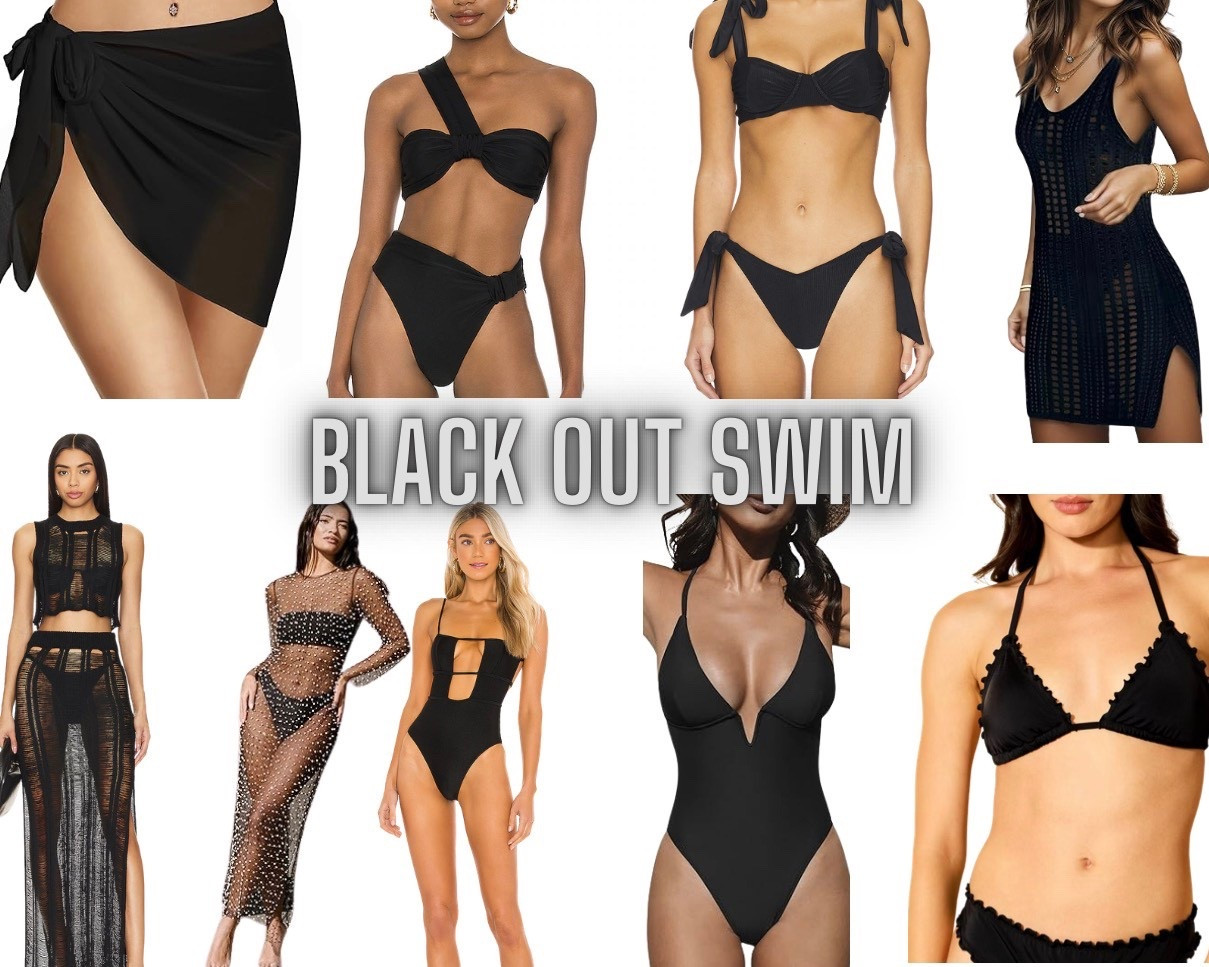 bachelorette babes in black🖤 

#LTKSwim #LTKSeasonal #LTKWedding