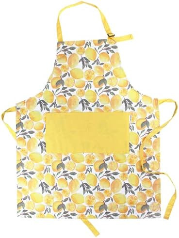 Sage+Stitch Adjustable Designer Kitchen Apron for Adults | 100% Machine Washable Cotton Cooking Apro | Amazon (US)