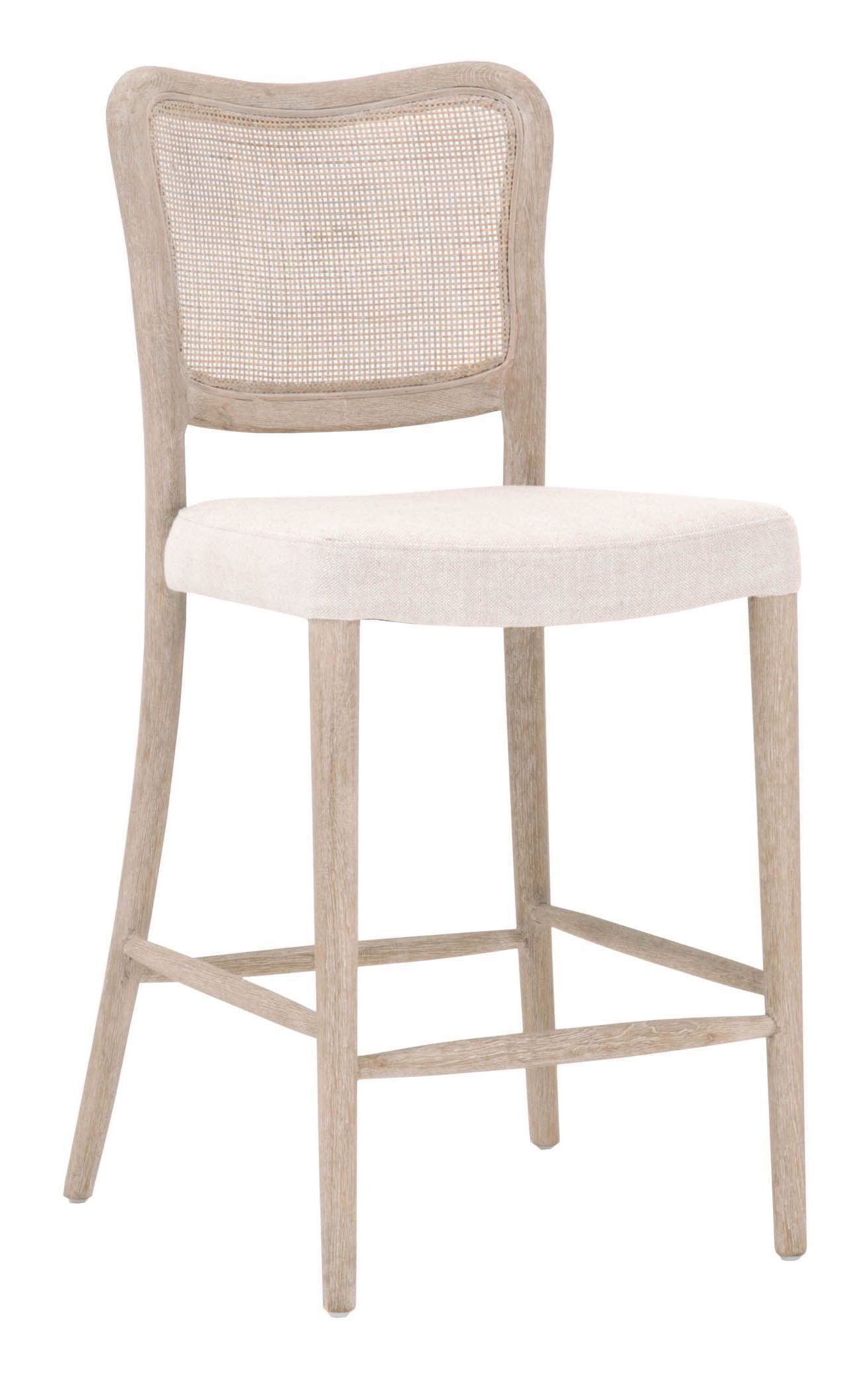 Stitch Hand Bisque Cela Counter Height Stool | 1stopbedrooms