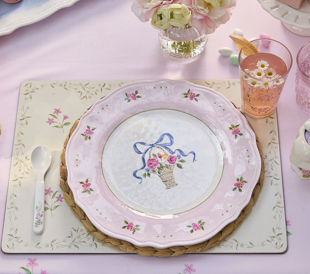 LoveShackFancy Easter Melamine Charger | Pottery Barn Kids