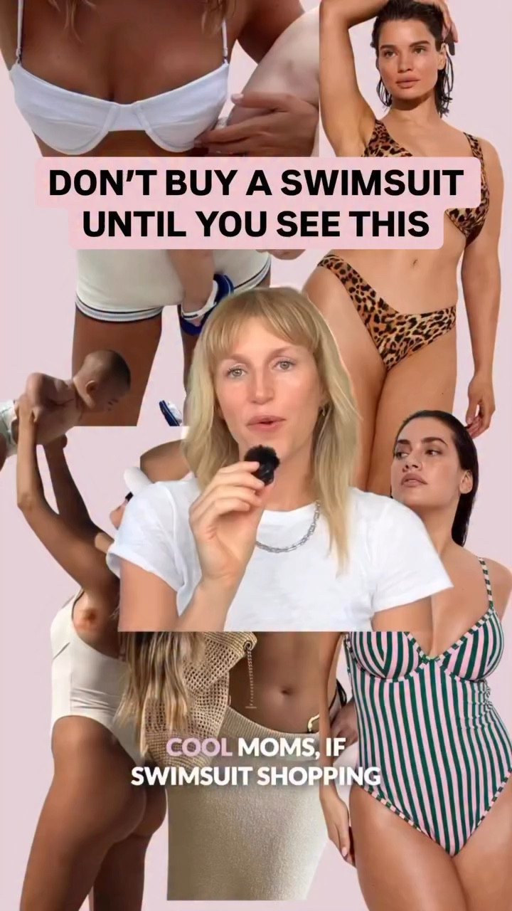 5 swimwear trends for every cool mom 

#coolmom #swimsuits #swimwear