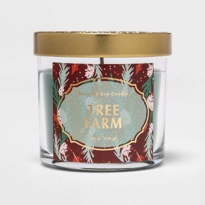 4.1oz Lidded Glass Jar Candle Tree Farm - Opalhouse™ | Target
