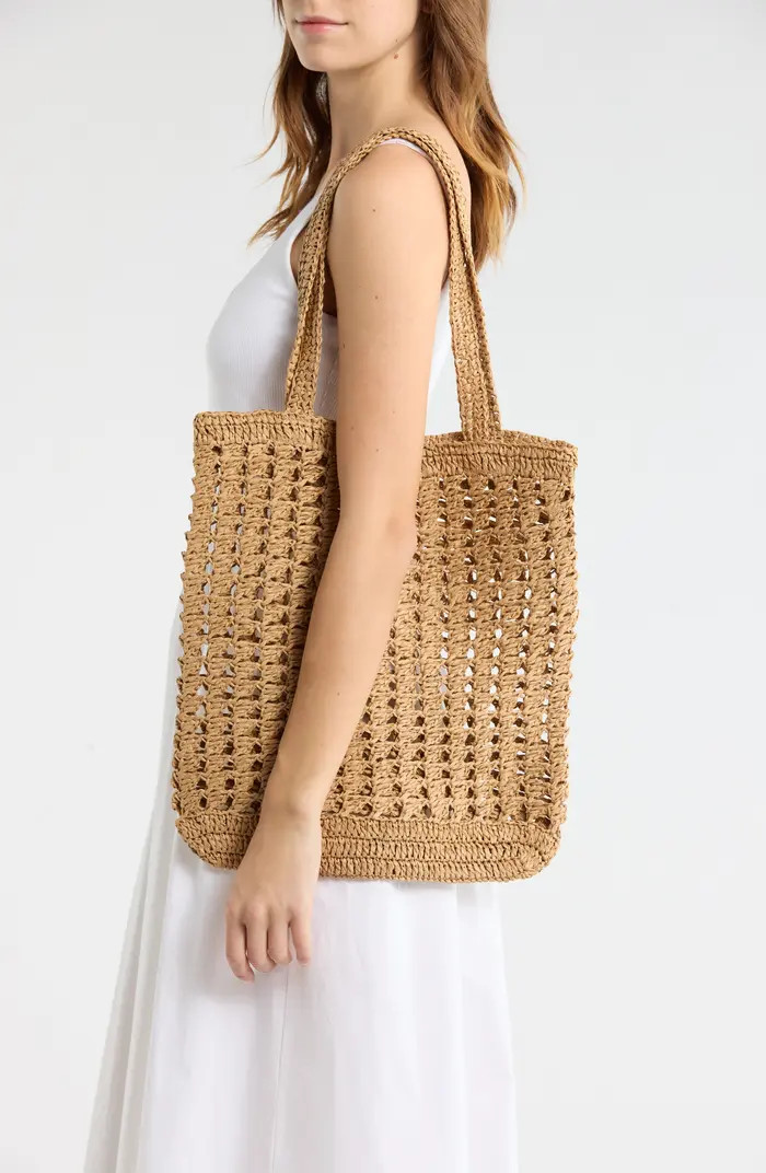 Collection XIIX Straw Tote Bag | Nordstromrack | Nordstrom Rack