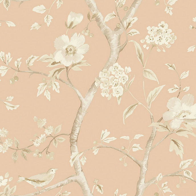 Chinoiserie Floral Wallpaper | Ballard Designs, Inc.
