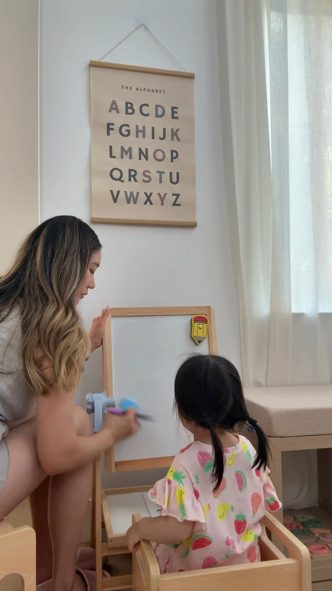 teaching time w my toddler! #toddleractivities #toddlerfun #montessoriathome #toddlerlearning 

#LTKHome #LTKKids #LTKBaby