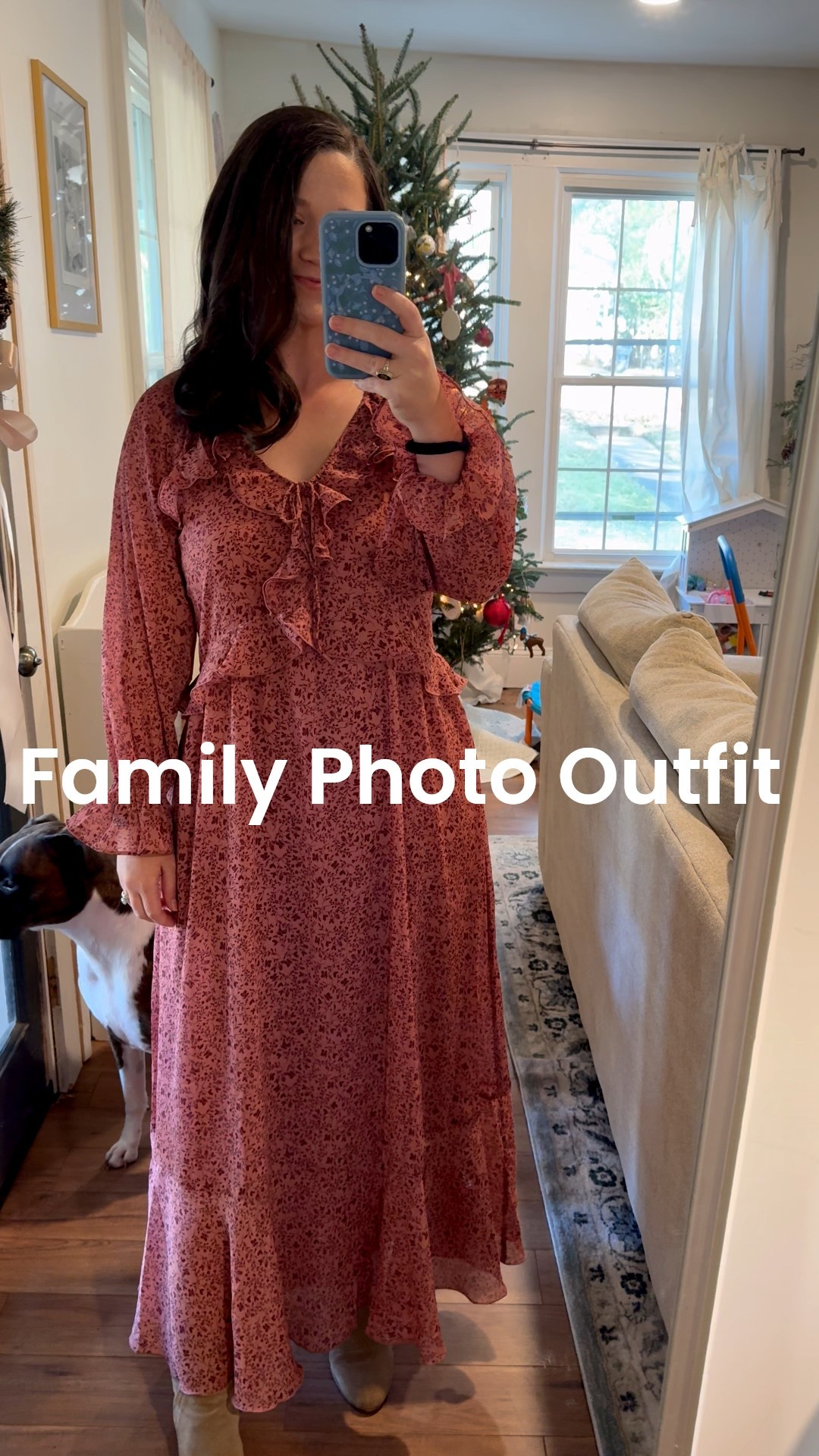 What I wore to family photos 