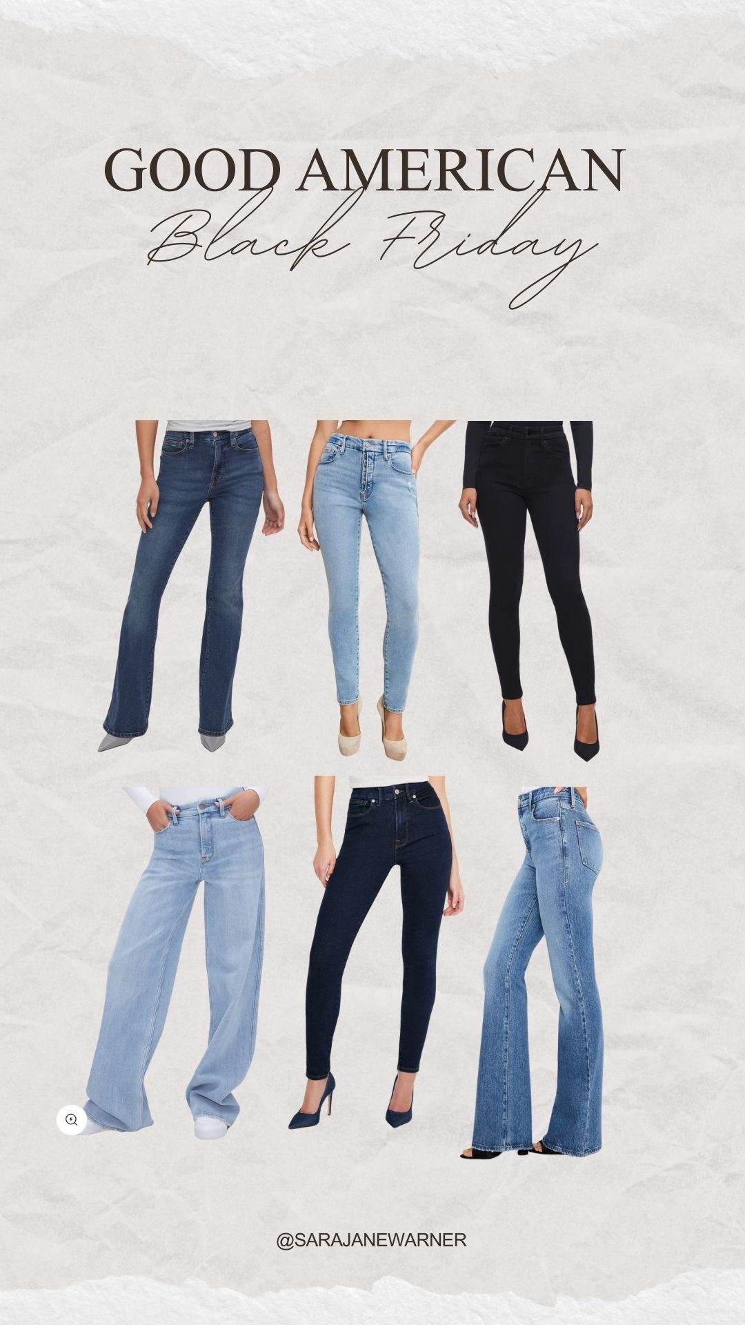 Good American Black Friday🖤👖 
30% off with code: "BFVIP”

#LTKCyberWeek #LTKGiftGuide #LTKSaleAlert