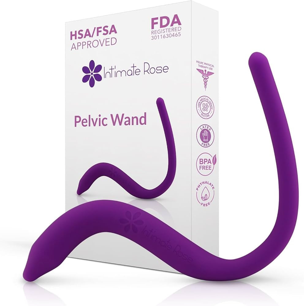Intimate Rose Pelvic Wand, Pelvic Floor Muscle Trigger Point Massager, Perineal Massage Tool for ... | Amazon (US)