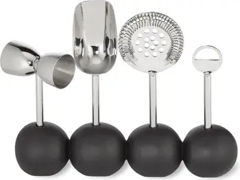 ROSELLI TRADING COMPANY Set of 4 Astro Bar Collection Cocktail Tools | Nordstromrack | Nordstrom Rack
