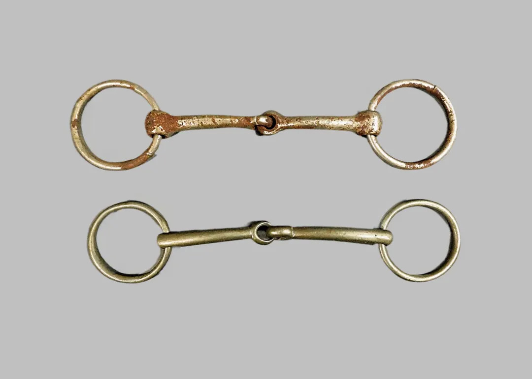 2 Vintage Horse Equestrian Loose Ring Snaffle Bits - One North & Judd Anchor Mark - Other Unmarke... | Etsy (US)