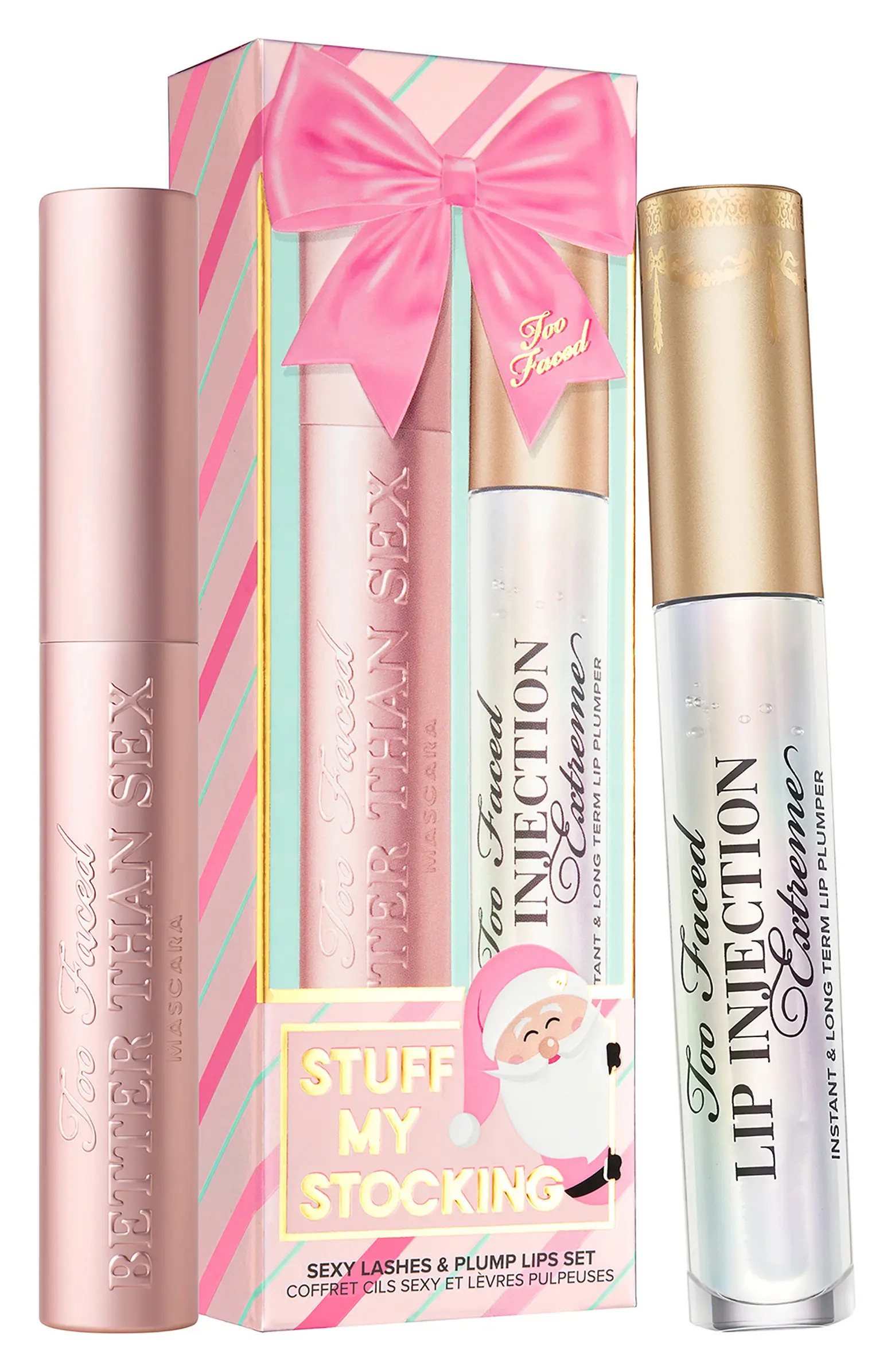 Too Faced Stuff My Stocking Full Size Mascara & Lip Plumper Set | Nordstrom | Nordstrom