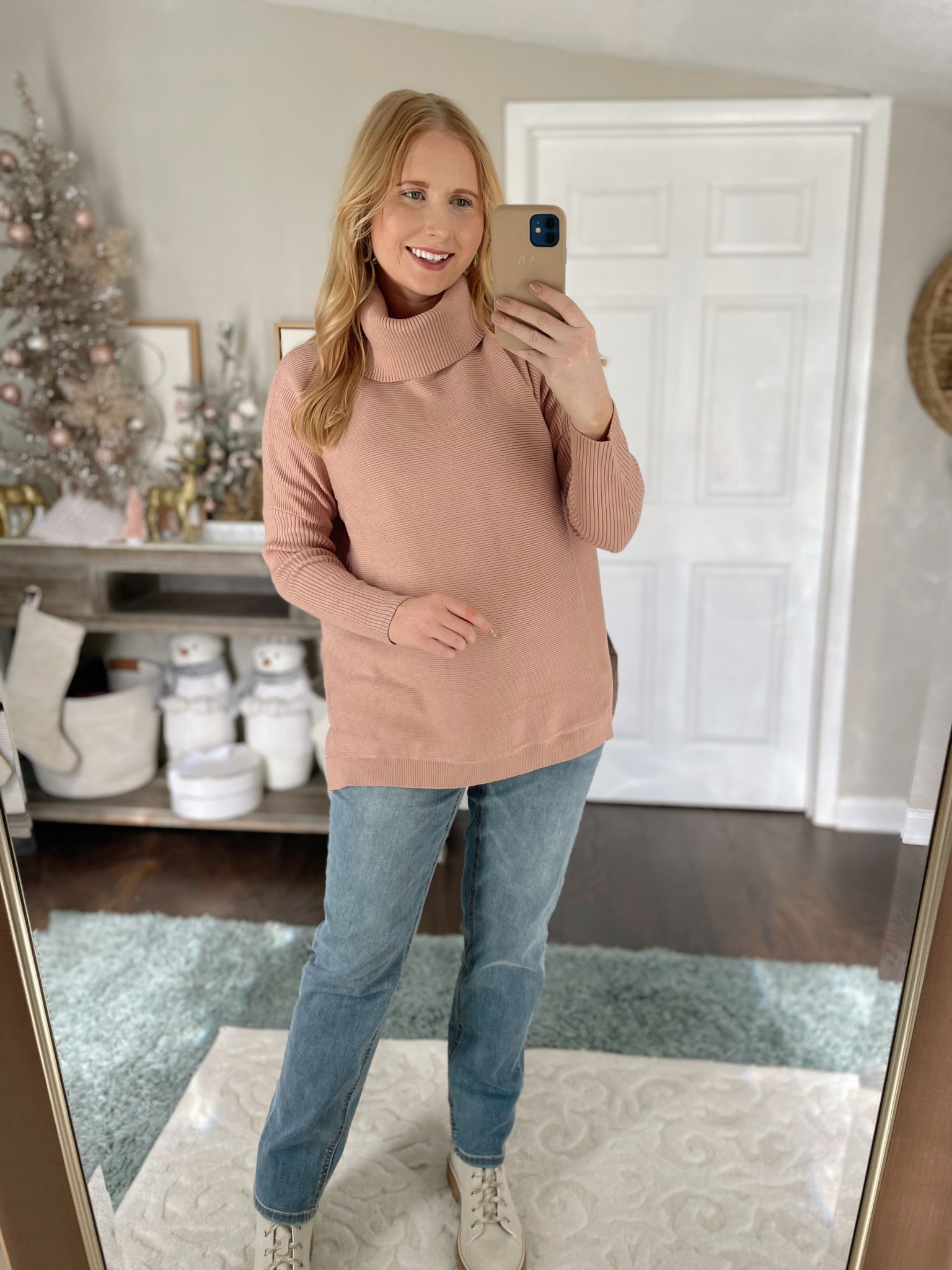 Amazon turtleneck sweater: size S

#LTKHoliday #LTKSeasonal #LTKunder50