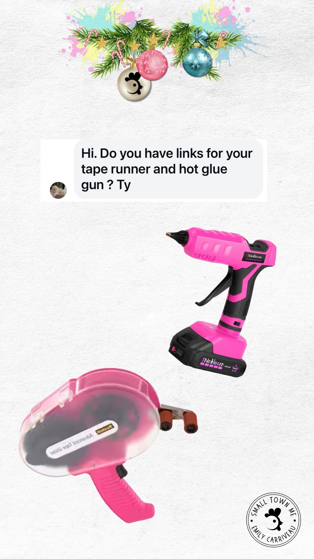 The ultimate wrapping and crafting tools!

#LTKHoliday #LTKmomlife #LTKdayinmylife