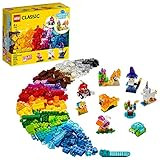 LEGO Classic Creative Transparent Bricks 11013 Building Toy Set for Kids, Boys, and Girls Ages 4+... | Amazon (US)
