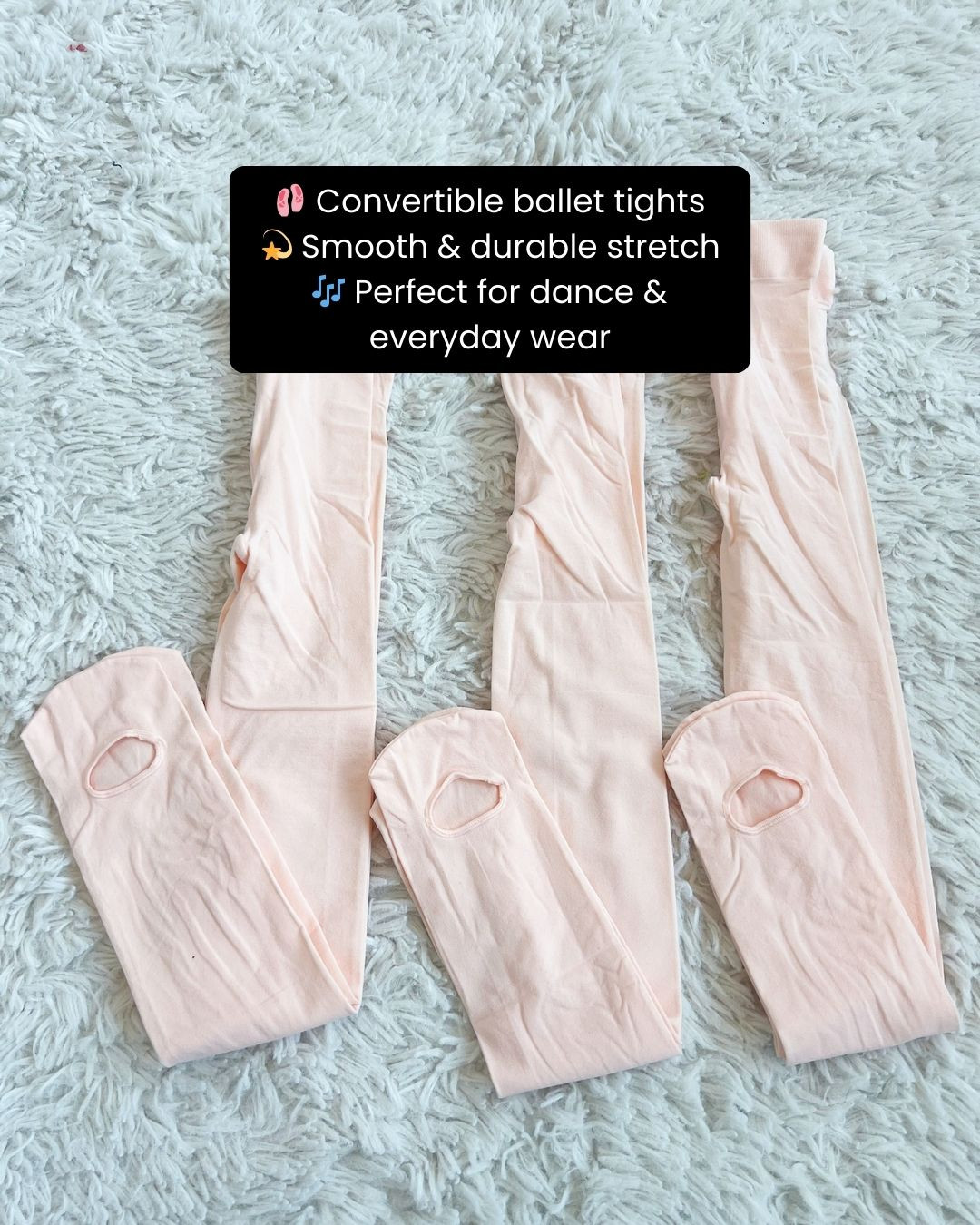 Move with comfort and confidence every step of the way 🩰✨ with these convertible ballet tights! Designed with a flexible foot opening, they easily switch from footed to footless style—perfect for dance class, rehearsals, or quick changes 💖🩰. Soft, stretchy, and made to stay comfortable through every routine, they’re a must-have for every dancer 👀✨. Trust me, these are one dance essential you’ll keep reaching for 💕

#ballettights #dancewear #balletstyle #danceressentials #balletclass #convertibletights #kidsdance #dancelife #danceoutfit #ballerina #activekids #dancegear #comfortstyle #performancewear #dailyessentials #ltkkids #ltkfinds #danceinspo #balletlove #musthave #movementstyle #dancemusthave #stylishkids #dancefashion 

 
