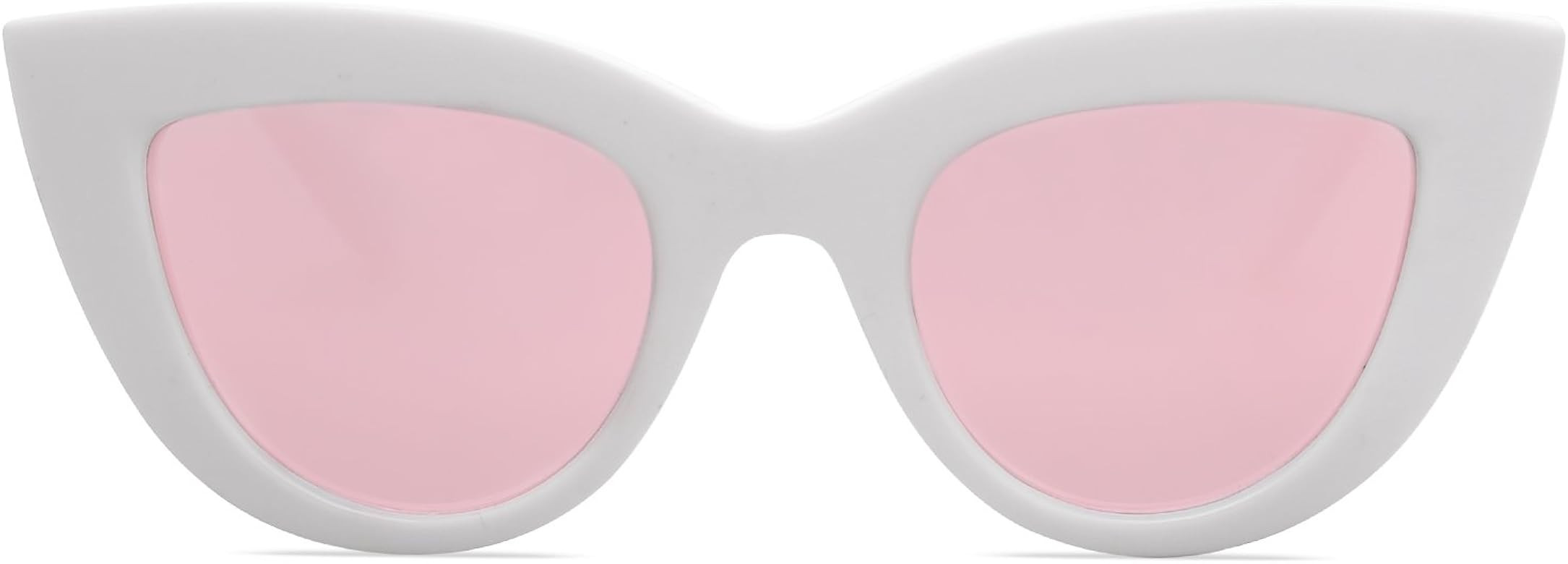Amazon.com: SOJOS Retro Vintage Cateye Sunglasses for Women Plastic Frame Mirrored Lens SJ2939 wi... | Amazon (US)