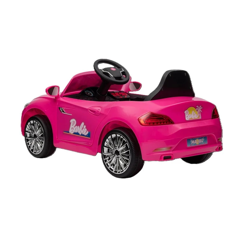 Barbie 6 Volt Convertible Ride on Car, 6V Battery Powered Toy, Kids and Toddlers Ages 3+, Remote ... | Walmart (US)