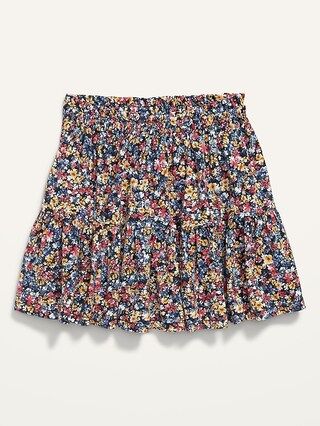 Paperbag-Waist Floral Swing Skirt for Toddler Girls | Old Navy (US)