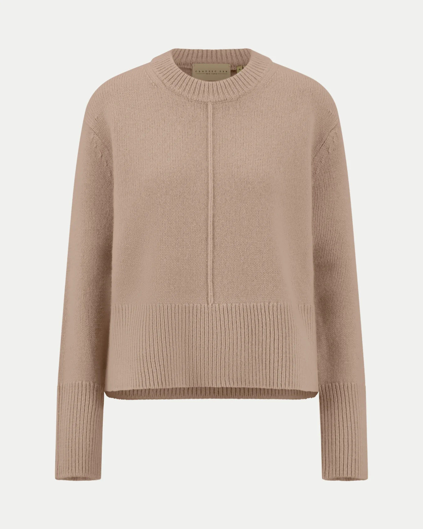 Cary Crew Neck Sweater: Cozy and Chic – Classic Six | Classic Six