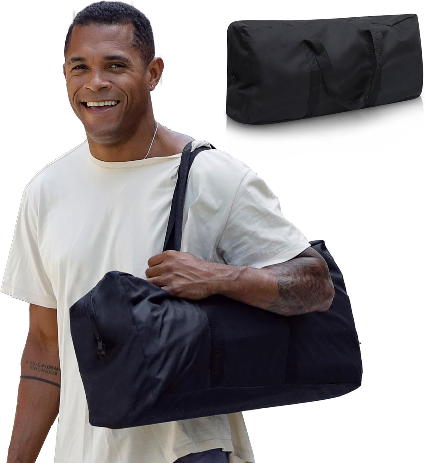 Yoga Dood Durable Yoga Carry Bag - Spacious Yoga Mat Bag Carrier for Women and Men - Fits Yoga Ma... | Amazon (US)