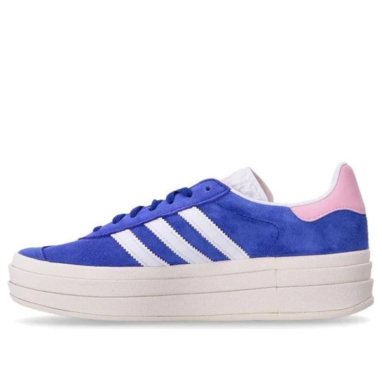 (WMNS) adidas originals Gazelle Bold 'Lucid Blue Pink' HQ6894 | KICKS CREW