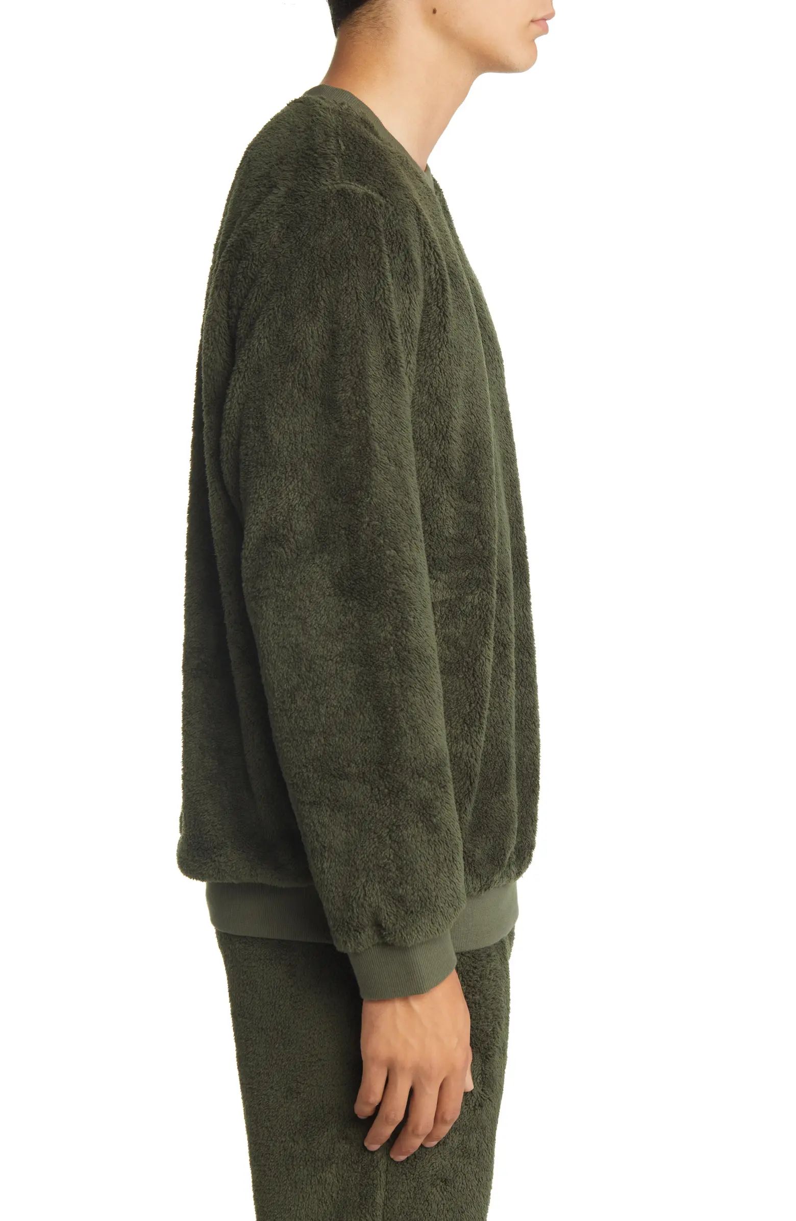 UGG® Men's Coby High Pile Fleece Sweatshirt | Nordstrom | Nordstrom