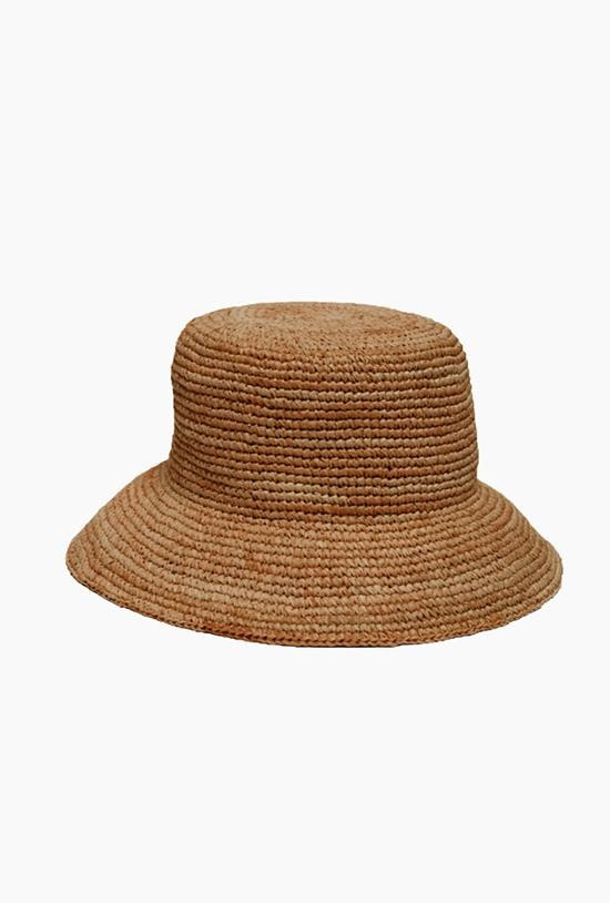 Cannes Straw Bucket Hat | Vitamin A Swim