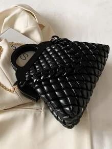 Quilted Pattern Chain Novelty Bag SKU: sg2203177453568500$21.70$20.62Join for an Exclusive 5% OFF... | SHEIN