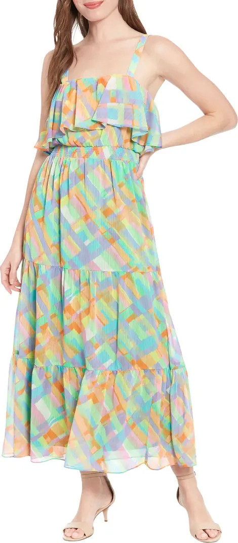 London Times Tiered Maxi Sundress | Nordstromrack | Nordstrom Rack