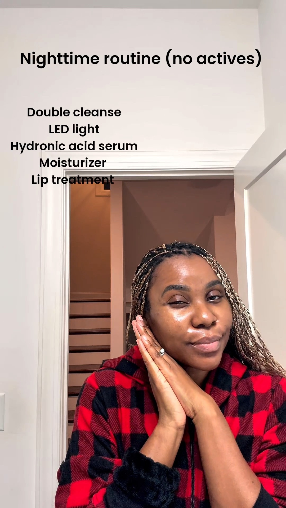 On nights when I am not using actives (retinol) this is my nighttime skincare routine. The Omnilux LED light therapy is a great addition to your routine. I love mine. Hyaluronic acid + a rich moisturizer keeps my skin hydrated during the wintry months. #LEDlight 

#LTKselfcare #LTKHoliday #LTKBeauty
