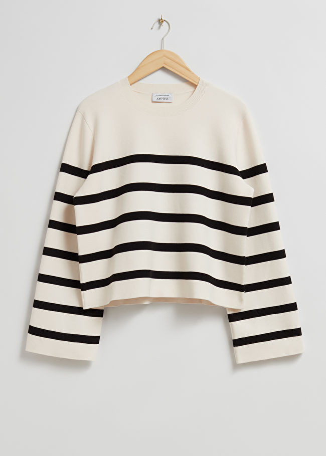 Striped Jacquard Sweater | & Other Stories US