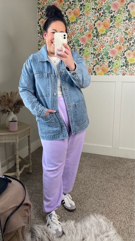 The BEST denim jacket from Abercrombie, styled four different ways! This trucker-style jacket is SO versatile and high quality. A capsule wardrobe piece that I couldn’t live without!

#LTKplussize #LTKstyletip #LTKmidsize