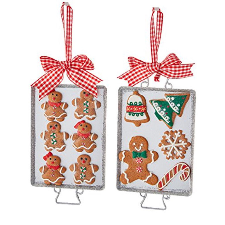 Kurt Metal Cookie Tray with Gingerbread - 2A | Walmart (US)