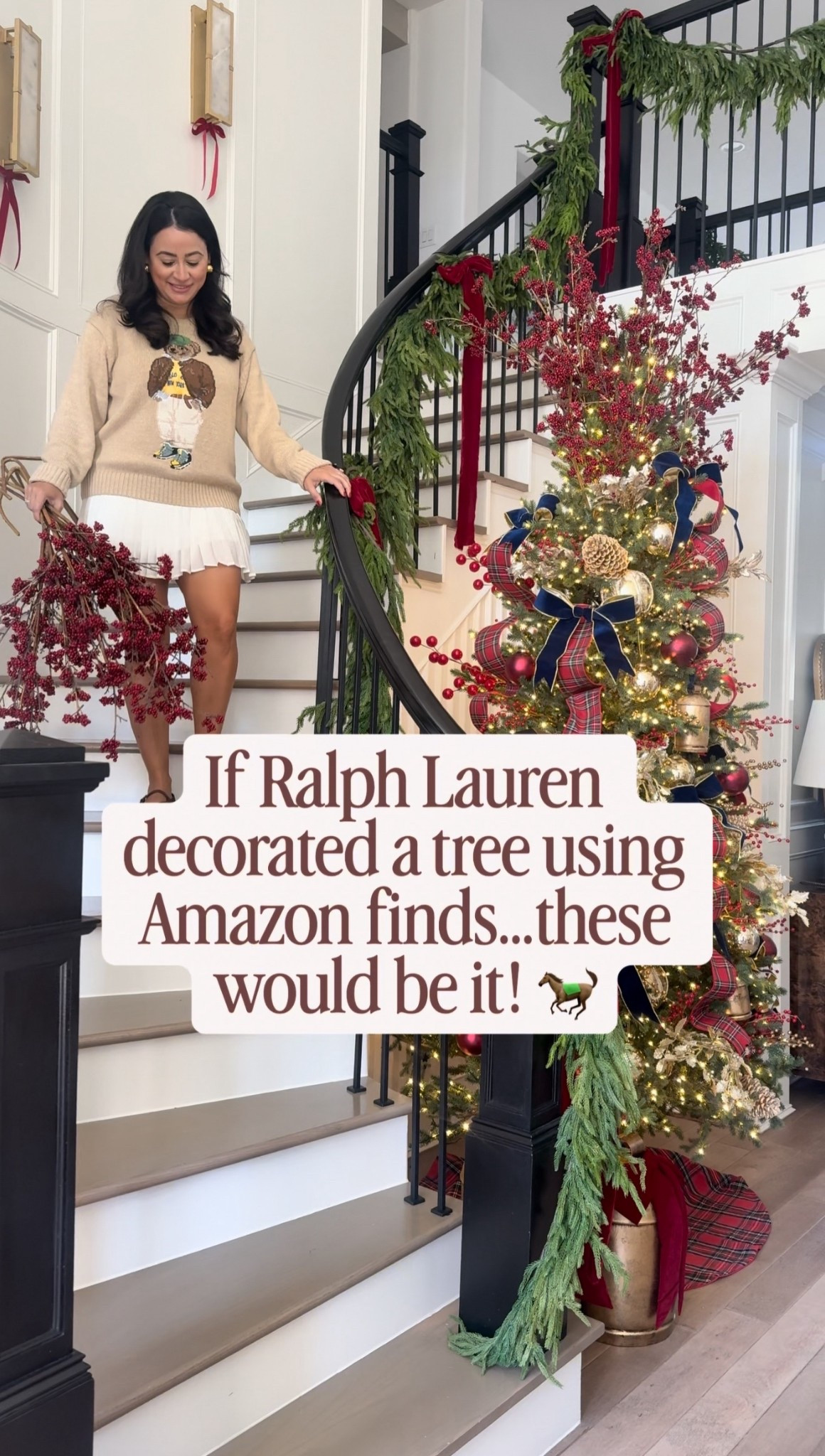 ✨TYPE TREE and I’ll send you the info straight to your message box! 🎄✨

If Ralph Lauren decorated for Christmas using Amazon finds… this would be the tree. The plaid ribbons, the rich greenery, and the layers of red and navy give it that classic, collected feel we all love—but every single piece is from Amazon. Proof that you can create a Ralph Lauren–inspired Christmas without the designer price tag.

Make sure to follow @miriamobrien_ so you can receive my links directly to your DMs.

tree, christmasdecor, ralphlaurenaesthetichome, holidayhome, amazonfinds, amazoninfluencer, affordableluxury, timelessstyle, christmasinspo, holidaydecorideas

#LTKFindsUnder50 #LTKHoliday #LTKHome
