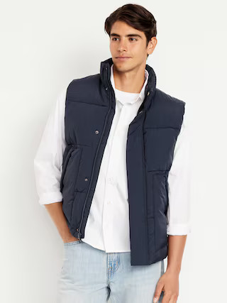 Frost-Free Water-Resistant Puffer Vest | Old Navy (US)