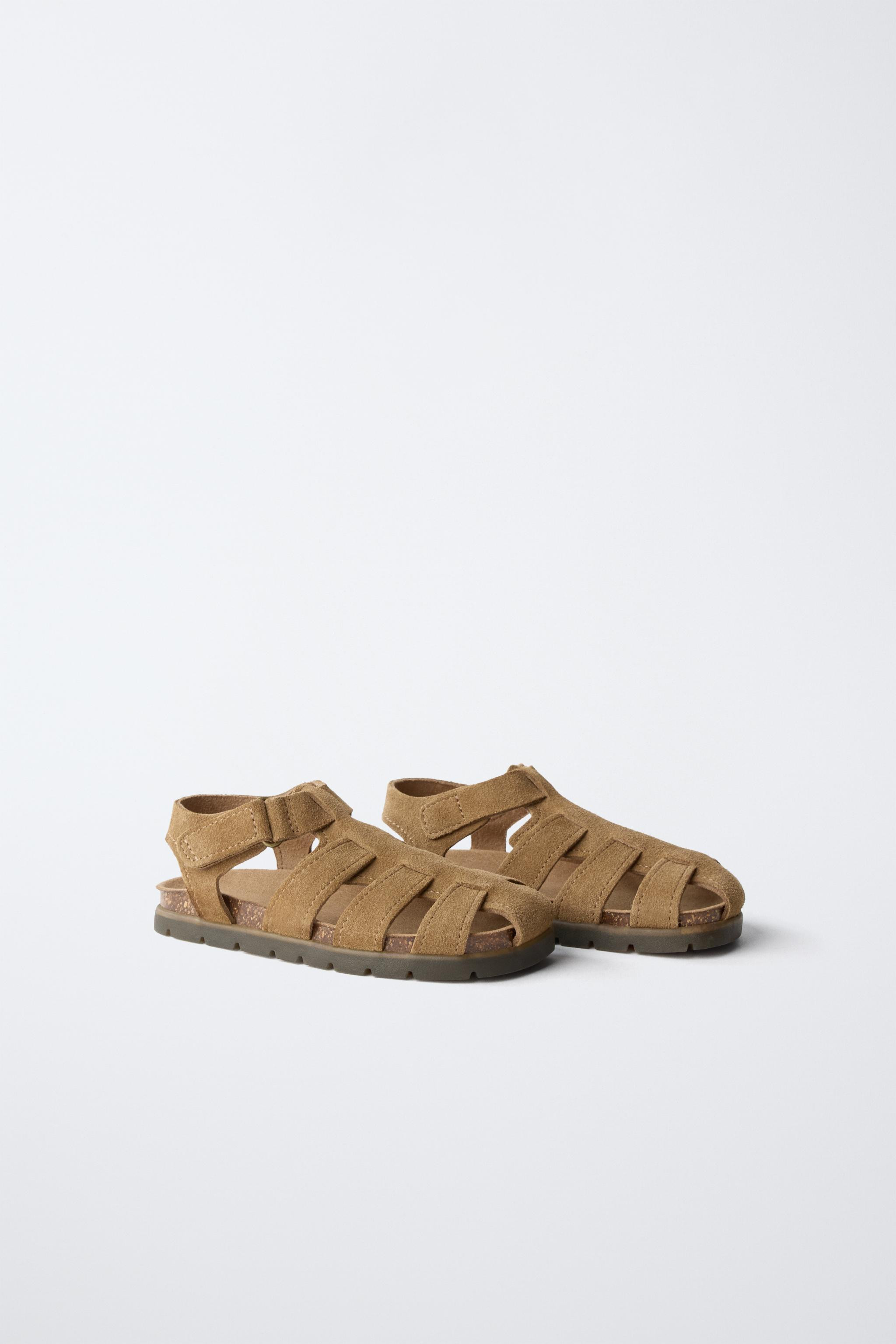 BAREFOOT LEATHER FISHERMAN SANDALS | Zara US