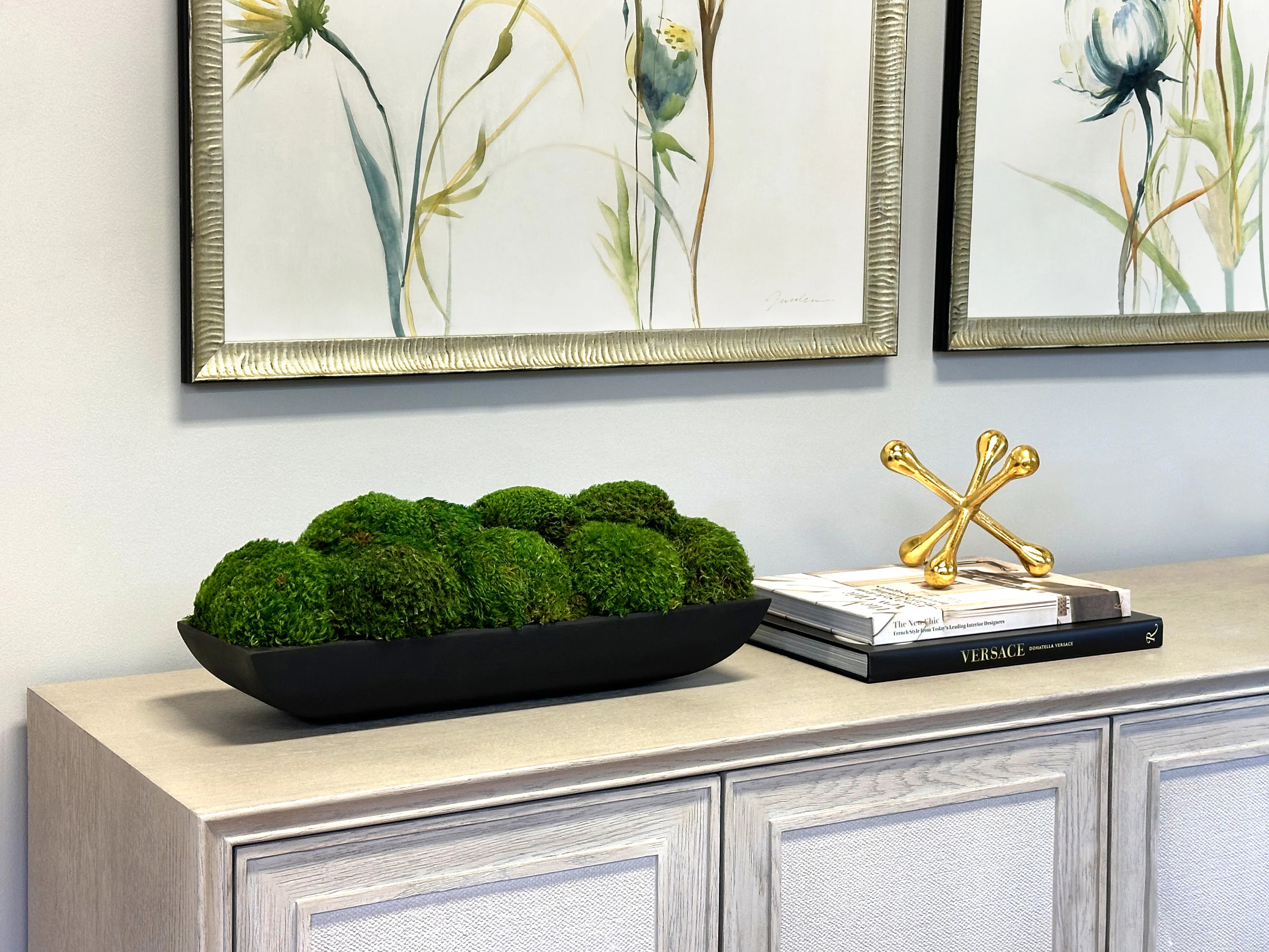 Preserved Moss Arrangement In Oblong Planter | Wayfair North America