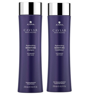 Alterna Caviar Anti-Aging Replenishing MOISTURE Shampoo & Replenishing Conditioner (8.50 oz) Hair Duo Set Bundle Kit | Target