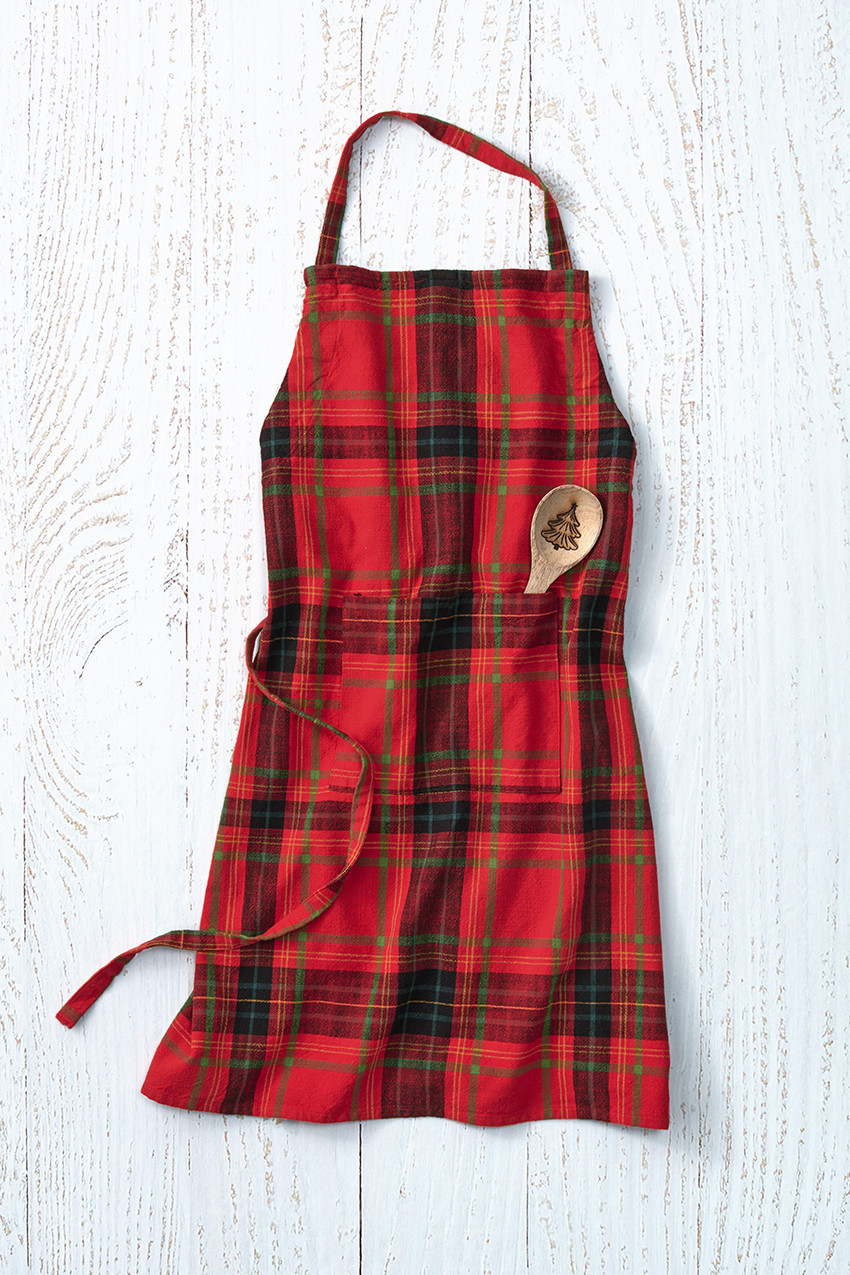 Merry Plaid Apron | Coldwater Creek